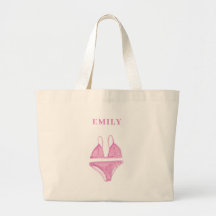Bikini's en Martinis Bachelorette Canvas tas
