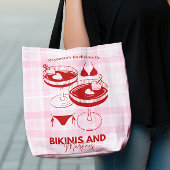 Bikini's en Martinis Bachelorette Tote Bag
