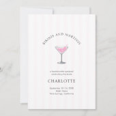Bikinis en Martinis Bachelorette-weekend Kaart (Voorkant)