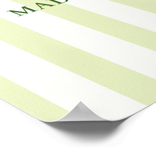 Bikini's en Martinis Bachelorette Welkom Poster (Hoek)