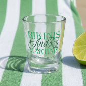 Bikini's en Martinis - Custom Bachelorette Party Shot Glas