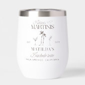 Bikinis en martinis Elegante  vrijgezellenfeest (Achterkant)