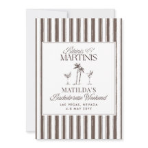 Bikinis en martinis Elegante  vrijgezellenfeest