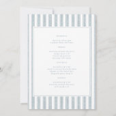 Bikinis en martinis Elegante  vrijgezellenfeest Kaart (Achterkant)