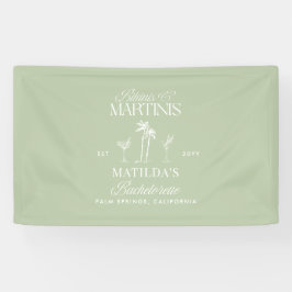 Bikinis en martinis Elegante vrijgezellenfeest Spandoek