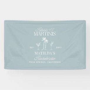 Bikinis en martinis Elegante  vrijgezellenfeest Spandoek