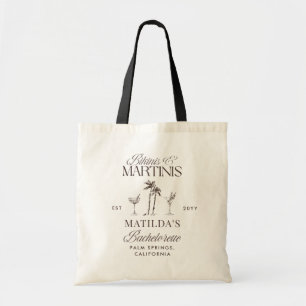 Bikinis en martinis Elegante vrijgezellenfeest Tote Bag