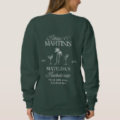 Bikinis en martinis Elegante vrijgezellenfeest Trui (Achterkant)