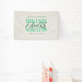 Bikini's en Martini's - Leuke vrijgezellenfeest Spandoek (Insitu)