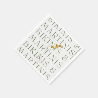 Bikini's en Martini's Servet