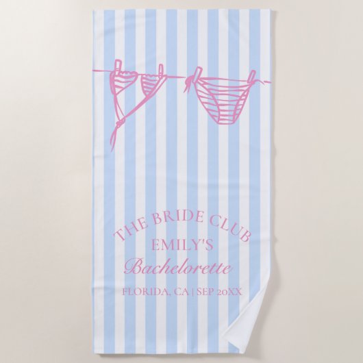 Bikinis Kust Afscheid Weekend Strandlaken (Voorkant)