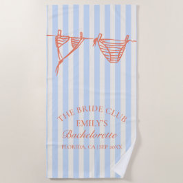 Bikinis Kust Afscheid Weekend Strandlaken