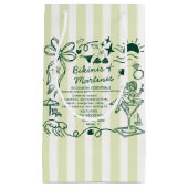 Bikinis & Martinis Bachelorette Party Recovery Kit Klein Cadeauzakje (Voorkant)