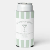 Bikini's & Martinis Bachelorette Seltzer Blikjeskoeler (Seltzer Achterkant)