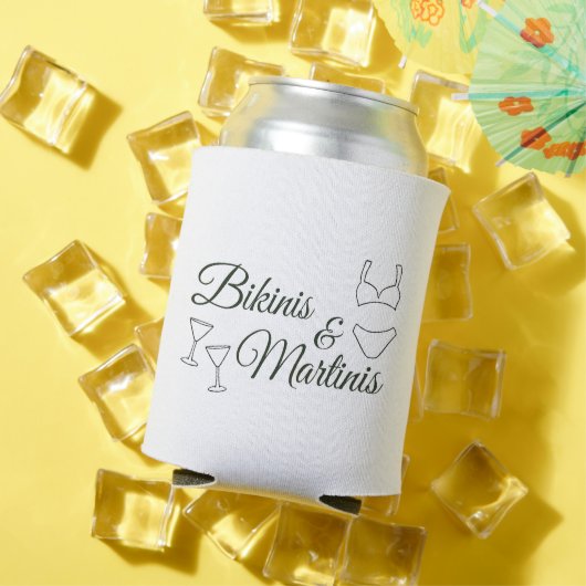 Bikinis & Martinis Bachelorette Weekend Blikjeskoeler (Insitu Zomer)