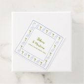 Bikini's & Martinis Blue Olive vrijgezellenfeest Bedankjes Labels (In situ)