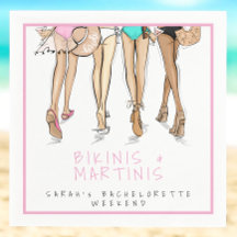 Bikinis & Martinis Bruid / Meisjesuitje Weekend