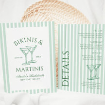 Bikinis & Martinis Groen Meisjesuitje Weekend
