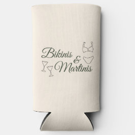 Bikinis & Martinis Meidenavakantie Seltzer Blikjeskoeler
