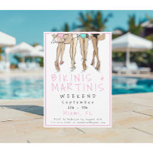 Bikinis & Martinis Meisjes Weekend Strand Meisjesr