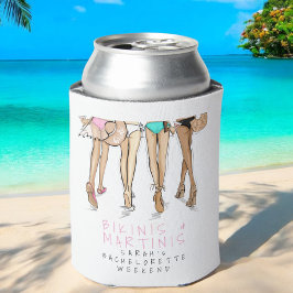 Bikinis & Martinis Vrijgezellenfeest Strand Bruilo Blikjeskoeler