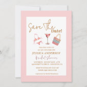 Bikinis Party Vrijgezellenfeest Bewaar de datum Kaart (Voorkant)