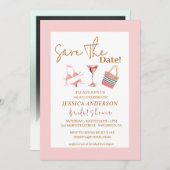 Bikinis Party Vrijgezellenfeest Bewaar de datum Kaart (Voorkant / Achterkant)