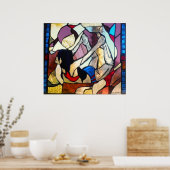 Bikram Yoga Bow Pose Dhanurasana Poster (Keuken)