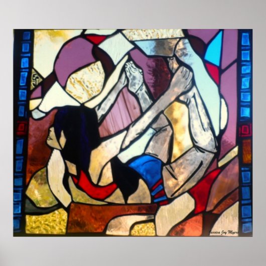 Bikram Yoga Bow Pose Dhanurasana Poster (Voorkant)