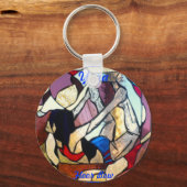 Bikram yoga Bow Pose Dhanurasana Sleutelhanger (Voorkant)