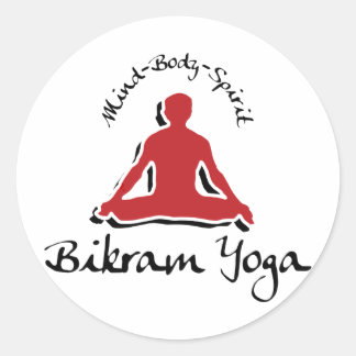 Bikram Yoga Ronde Sticker