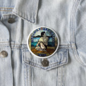 Bikrams, draaiknop yoga ronde button 7,6 cm (In situ)