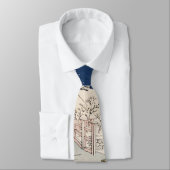 Bikuni Bridge in Snow  Ukiyo-e Japanse kunst Stropdas (Gebonden)