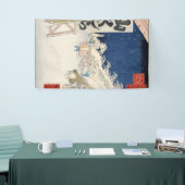 Bikuni Bridge op sneeuw Spandoek (Beurs)