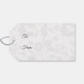 Bilateraal Belgisch Amerikaans cadeau voor feestda Cadeaulabel (Achterkant Horizontaal)