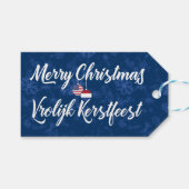 Bilateraal Nederlands-Amerikaanse cadeauLabels voo (Voorkant (Horizontaal))