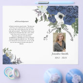 Bilateraal programma voor bi-Fold Blue Rozen Flyer (Enkel)