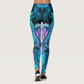 Bilateraal symmetrische Octopus Leggings (Achterkant)