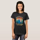 Bilaterale knie Replacement Warrior Recovery T-shirt (Voorkant volledig)