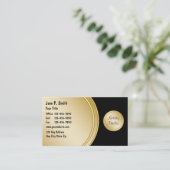 Bilaterale notionele Visitekaartjes (Staand voorkant)