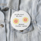 Bilaterale Son Pin Ronde Button 4,0 Cm (In situ)