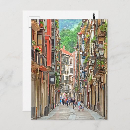 Bilbao. #15.  Briefkaart (Voorkant / Achterkant)