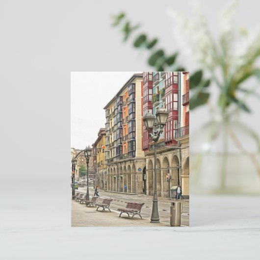 Bilbao. #16.  Briefkaart (Staand voorkant)