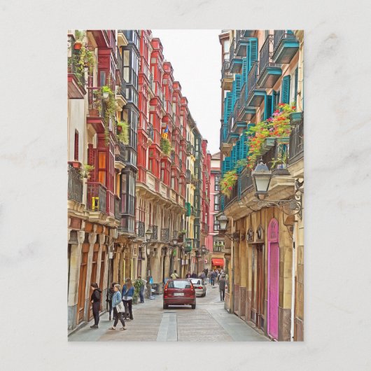  Bilbao. #19  Briefkaart (Voorkant)