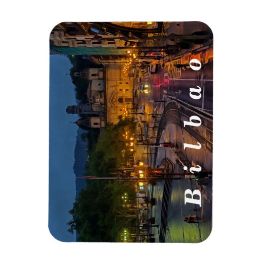 Bilbao. #24 magneet (Verticaal)