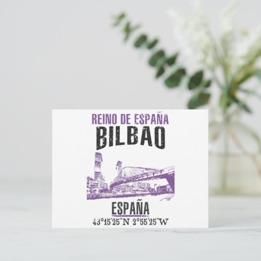 Bilbao Briefkaart (Staand voorkant)