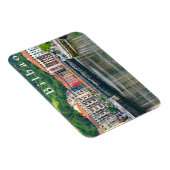 Bilbao. Cityscape met rivier. Magneet (Rechterzijde)