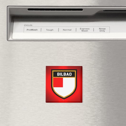 Bilbao Flag Magneet (Insitu (Vaatwasser))