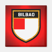 Bilbao Flag Magneet (Voorkant)