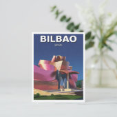 Bilbao Guggenheim Abstract Briefkaart (Staand voorkant)